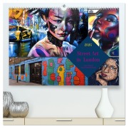 Cover-Bild zum Titel 'Street Art in London - cool, stylisch und hochprofessionell (hochwertiger Premium Wandkalender 2026 DIN A2 quer), Kunstdruck in Hochglanz' von 'Pia Thauwald'