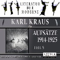 Cover-Bild zum Titel 'Aufsätze 1914-1925 - Teil 5' von 'Karl Kraus'