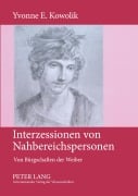 Cover-Bild zum Titel 'Interzessionen von Nahbereichspersonen' von 'Yvonne Stengel'