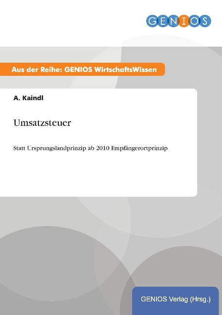 Umsatzsteuer - A. Kaindl