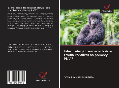 Interpretacja francuskich s¿ów: ¿ród¿a konfliktu na pó¿nocy PNVi? - Josias Kambale Luhemba