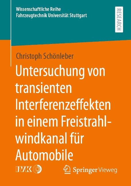 Untersuchung von transienten Interferenzeffekten in einem Freistrahlwindkanal für Automobile - Christoph Schönleber