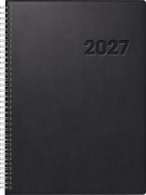 Cover-Bild zum Titel 'rido/idé 7027501907 Buchkalender Mod. Conform 2027 A4, Kunststoff, schwarz' von ''