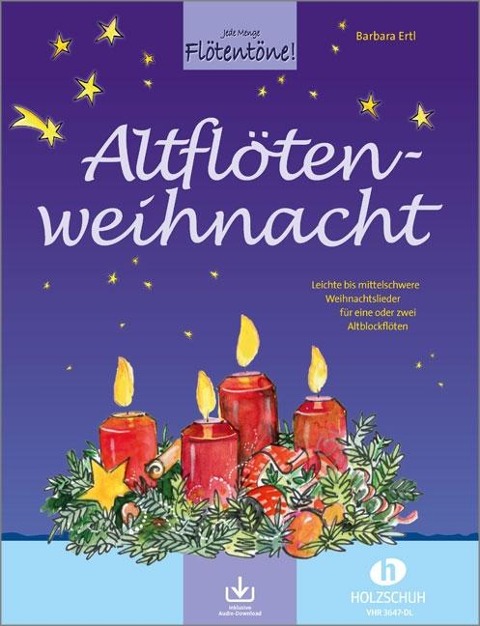 Altflötenweihnacht (mit Audio-Download) - Barbara Ertl