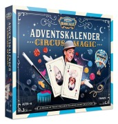 FRANZIS 67188 - Roncalli Adventskalender Circus Magic, 24 magische Tricks und Ideen für die eigene Circusshow, für Kinder ab 8 Jahren - 