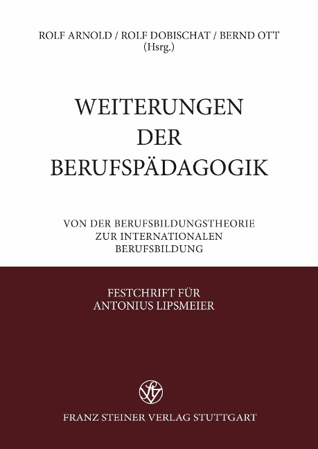 Weiterungen der Berufspädagogik - 