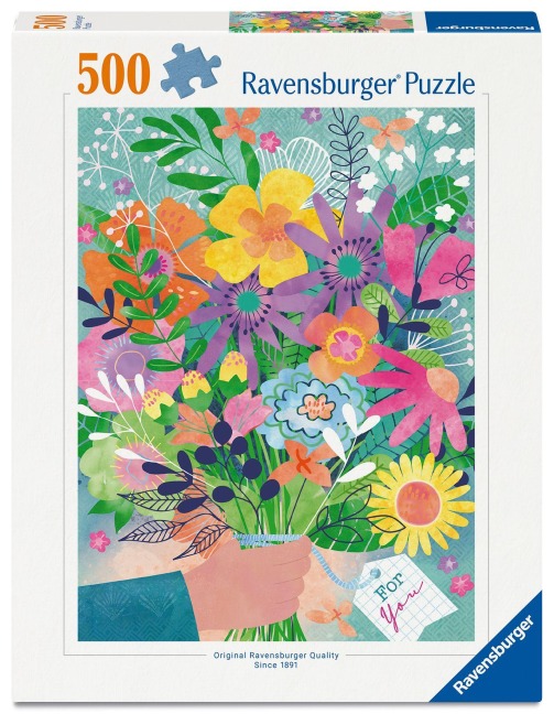 Erwachsenenpuzzle 500 Teile - Blumen für dich - 