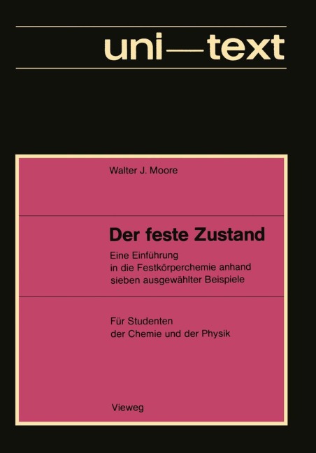 Der feste Zustand - Walter J. Moore
