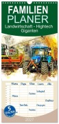 Cover-Bild zum Titel 'Familienplaner 2027 - Landwirtschaft - Hightech Giganten mit 5 Spalten (Wandkalender, 21 x 45 cm) CALVENDO' von 'Peter Roder'