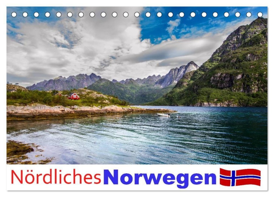 Nördliches Norwegen (Tischkalender 2027 DIN A5 quer), CALVENDO Monatskalender - Daniel Philipp