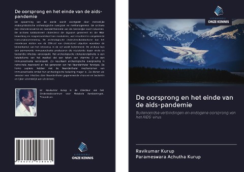 De oorsprong en het einde van de aids-pandemie - Ravikumar Kurup, Parameswara Achutha Kurup