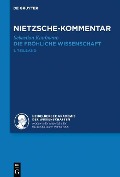 Cover-Bild zum Titel 'Kommentar zu Nietzsches "Die fröhliche Wissenschaft"' von 'Sebastian Kaufmann'