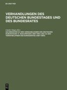 Cover-Bild zum Titel 'Sachregister zu den Verhandlungen des Deutschen Bundestages 11. Wahlperiode (1987-1991) und zu den Verhandlungen des Bundesrates (1987-1990)' von ''