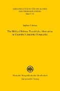 Cover-Bild zum Titel 'The Biblical Hebrew Transitivity Alternation in Cognitive Linguistic Perspective' von 'Stephen M. Coleman'