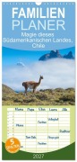 Cover-Bild zum Titel 'Familienplaner 2027 - Magie dieses Südamerikanischen Landes, Chile mit 5 Spalten (Wandkalender, 21 x 45 cm) CALVENDO' von 'Christian Heeb'