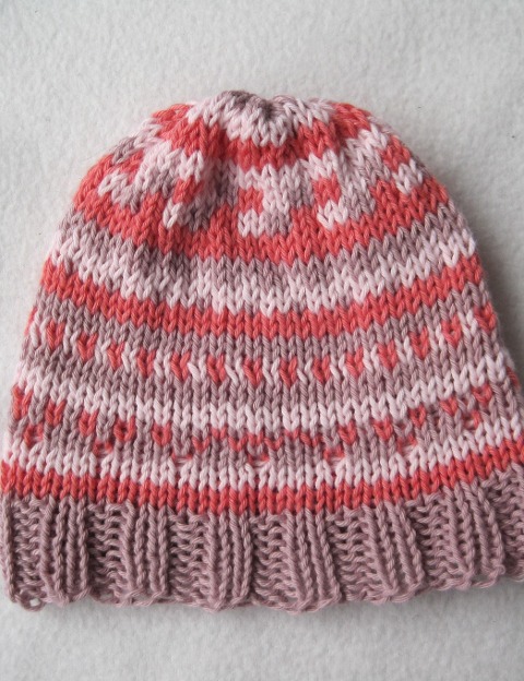 Strickanleitung Babymütze in zwei Größen 0-6 Monaten und 6-12 Monaten - Kerstin Münchehofe