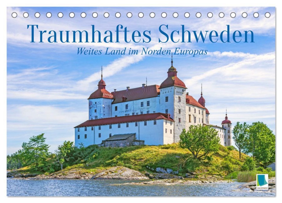 Traumhaftes Schweden: Weites Land im Norden Europas (Tischkalender 2026 DIN A5 quer), CALVENDO Monatskalender - Calvendo Calvendo