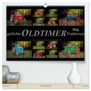 Cover-Bild zum Titel 'Geliebte Oldtimer Traktoren (hochwertiger Premium Wandkalender 2026 DIN A2 quer), Kunstdruck in Hochglanz' von 'Peter Roder'