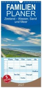 Cover-Bild zum Titel 'Familienplaner 2027 - Zeeland - Wasser, Sand und Meer mit 5 Spalten (Wandkalender, 21 x 45 cm) CALVENDO' von 'Herbert Böck'