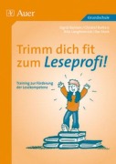 Cover-Bild zum Titel 'Trimm dich fit zum Leseprofi!' von 'Bairlein, Stork, Langheinrich, Butters'