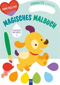 Magisches Malbuch - Cover grün (Hund) - 