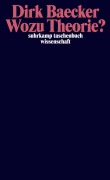 Cover-Bild zum Titel 'Wozu Theorie?' von 'Dirk Baecker'