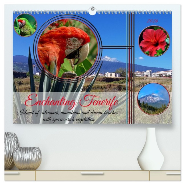 Enchanting Tenerife (High Quality Premium Wall Calendar 2026 DIN A2 landscape),CALVENDO 12 Month Wall Calendar - Claudia Kleemann