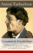 Cover-Bild zum Titel 'Anton Tschechow: Gesammelte Geschichten' von 'Anton Tschechow'