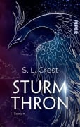 Cover-Bild zum Titel 'Sturmthron' von 'S. L. Crest'