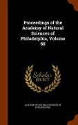 Cover-Bild zum Titel 'Proceedings of the Academy of Natural Sciences of Philadelphia, Volume 68' von ''