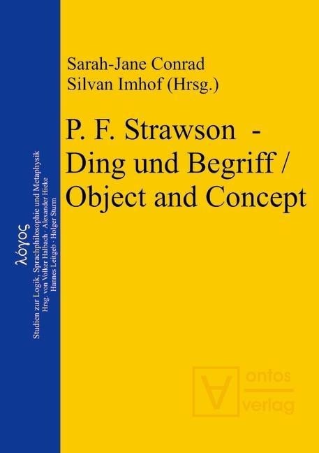 P. F. Strawson - Ding und Begriff / Object and Concept - 