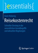 Cover-Bild zum Titel 'Reisekostenrecht' von 'Karin Nickenig'