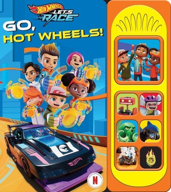 Hot Wheels Let's Race: Go, Hot Wheels! Sound Book - Pi Kids