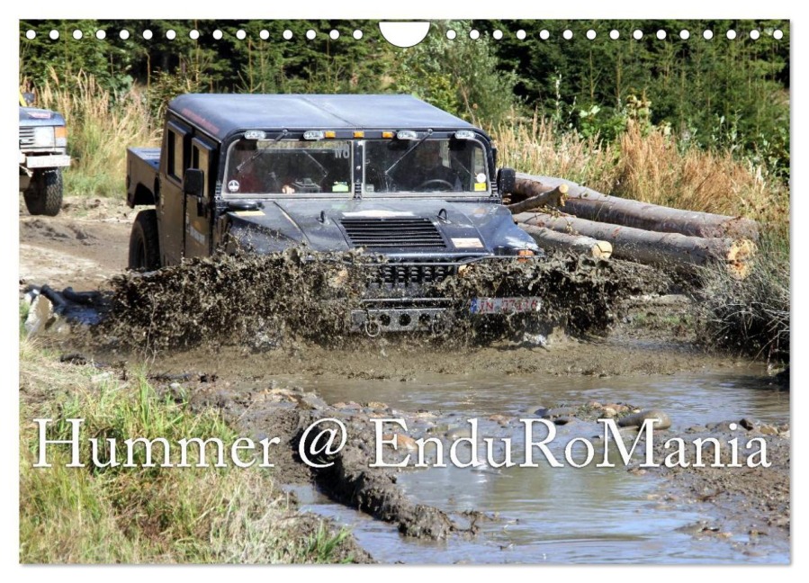 Hummer @ EnduRoMania (Wandkalender 2026 DIN A4 quer), CALVENDO Monatskalender - Sergio Morariu