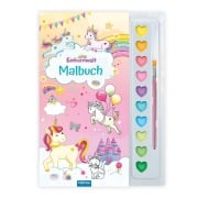 Cover-Bild zum Titel 'TRÖTSCH - Malbuch mit Tuschkasten Einhornwelt' von ''