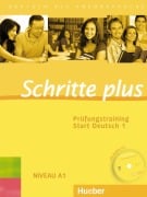 Cover-Bild zum Titel 'Schritte plus. Prüfungstraining Start Deutsch 1' von ''