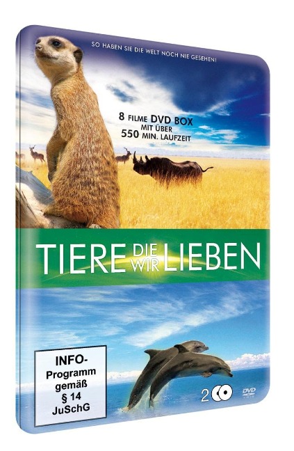 Tiere Die Wir Lieben (Dokumentation Auf 2 DVDS) - Various