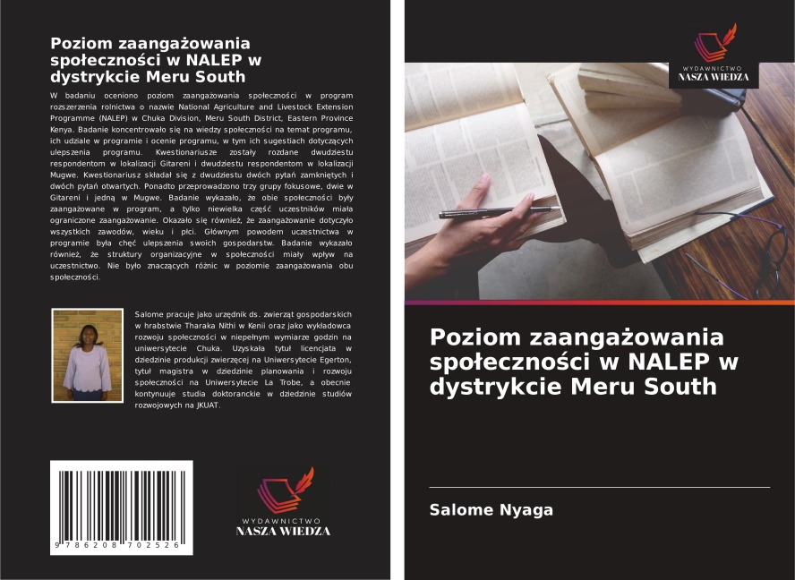 Poziom zaanga¿owania spo¿eczno¿ci w NALEP w dystrykcie Meru South - Salome Nyaga