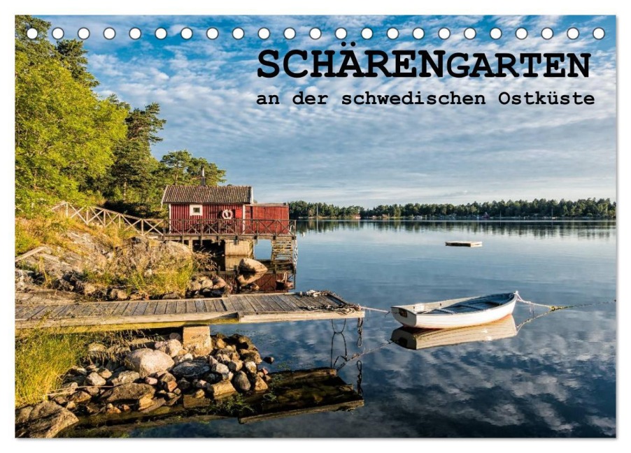 Schärengarten an der schwedischen Ostküste (Tischkalender 2025 DIN A5 quer), CALVENDO Monatskalender - Rico Ködder