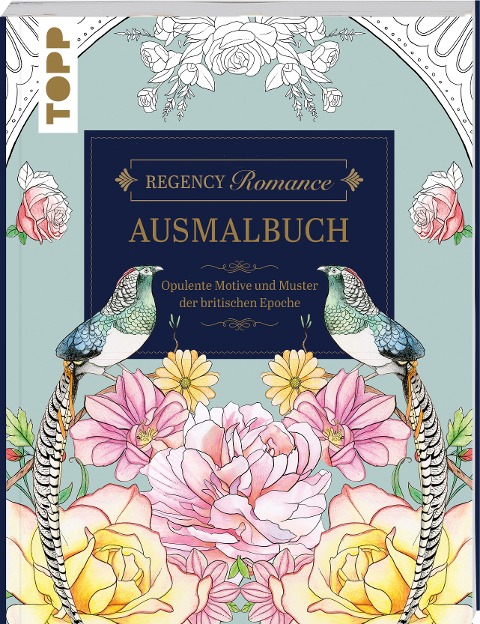 Regency Romance Ausmalbuch - Mila Dierksen