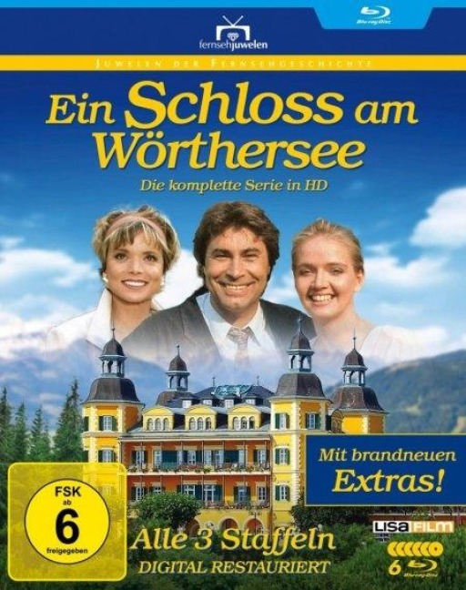 Ein Schloss am Wörthersee - Gesamtbox (Staffel 1 - 3). 6 Blu-rays - 