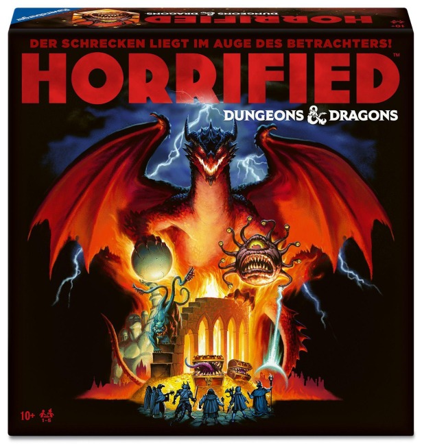 Horrified: DUNGEONS & DRAGONS - Gesellschaftsspiel & Brettspiel ab 10 Jahre - 