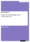 Cover-Bild zum Titel 'Experimentelle Hausaufgaben im Chemieunterricht' von 'Daniela Heinrich'