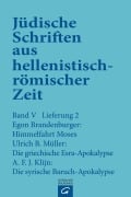 Cover-Bild zum Titel 'Himmelfahrt Moses. Die griechische Esra-Apokalypse. Die syrische Baruch-Apokalypse' von 'Egon Brandenburger, Ulrich B. Müller, A. F. J. Klijn'