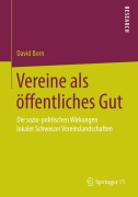 Vereine als öffentliches Gut - David Born