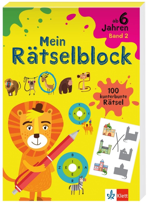 Klett Mein Rätselblock ab 6 Jahren Band 2 - 
