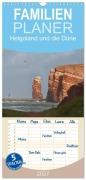 Cover-Bild zum Titel 'Familienplaner 2027 - Helgoland und die Düne mit 5 Spalten (Wandkalender, 21 x 45 cm) CALVENDO' von 'El. Kra-Photographie'