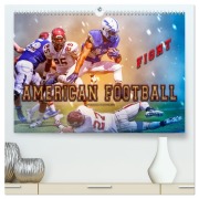 Cover-Bild zum Titel 'American Football - Fight (hochwertiger Premium Wandkalender 2026 DIN A2 quer), Kunstdruck in Hochglanz' von 'Peter Roder'