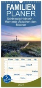 Cover-Bild zum Titel 'Familienplaner 2027 - Schleswig-Holstein - Momente zwischen den Meeren mit 5 Spalten (Wandkalender, 21 x 45 cm) CALVENDO' von 'Ulla Moswald'