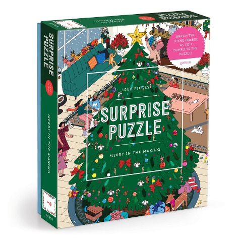 Merry In the Making. 1000 Piece Surprise Puzzle - 